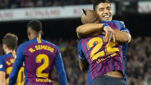 Arturo Vidal ingresó a los 71' minutos en victoria del Barcelona en el Clásico