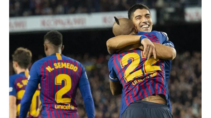 Arturo Vidal ingresó a los 71' minutos en victoria del Barcelona en el Clásico