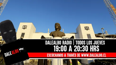 Toda la actualidad de Colo Colo llega en DaleAlbo Radio de 19:00 a 20:30 hrs