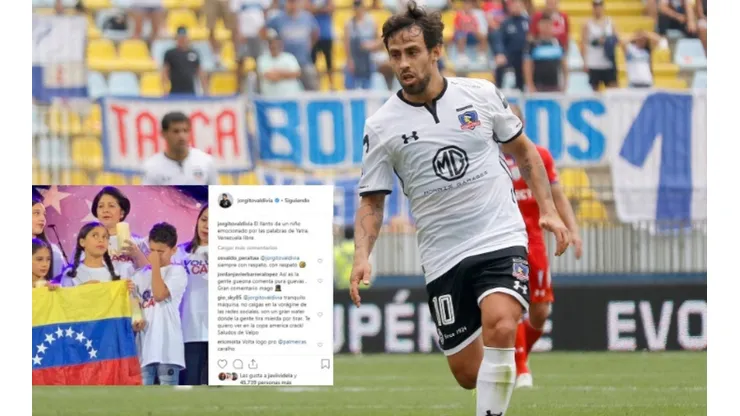 Jorge Valdivia pidió una "Venezuela Libre"