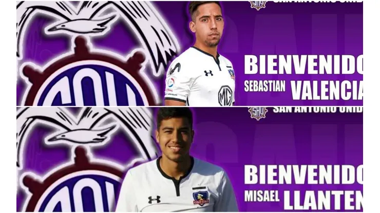 Colo Colo pierde dos jugadores que se van a San Antonio Unido