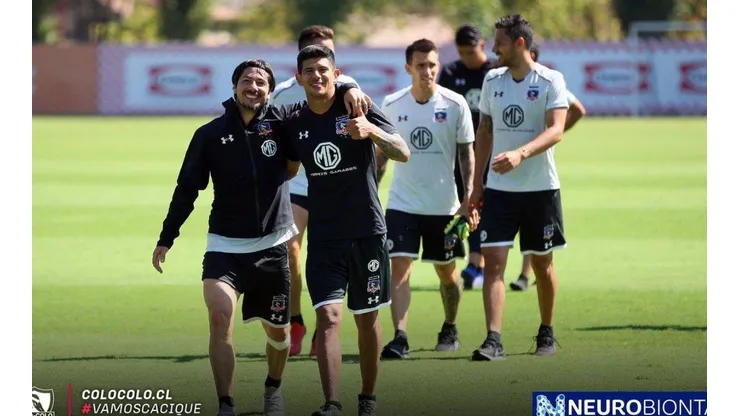 La alegría y constancia de Jaime Valdés en Colo Colo