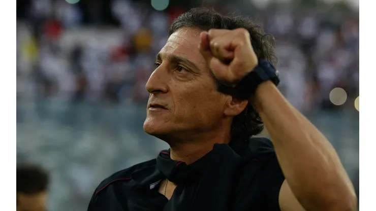 Mario Salas en el Monumental