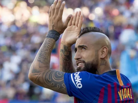 Arturo Vidal se ganó la titularidad en el Barcelona