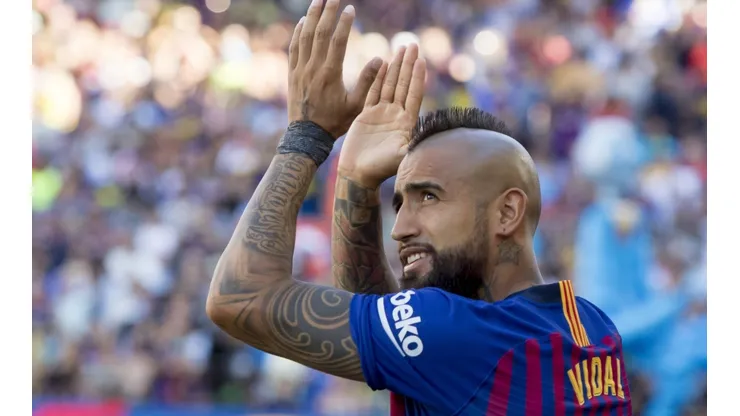Arturo Vidal se ganó la titularidad en el Barcelona