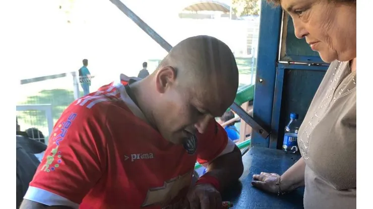 Humberto Suazo en Lo Gallardo