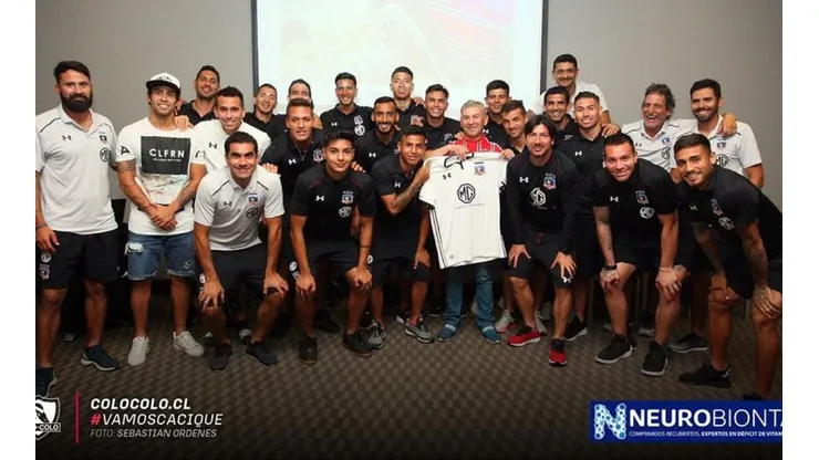 El bombero Héctor Sáez emocionó al plantel del Cacique