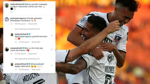 Celebración de Andrés Vilches