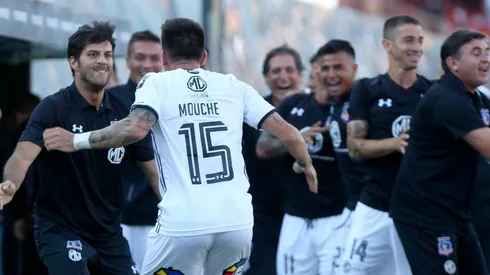 Mouche marcó su primer gol en Colo Colo