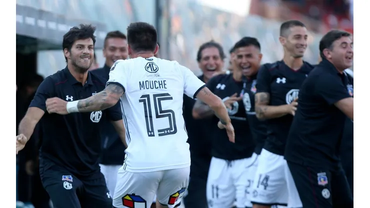 Mouche marcó su primer gol en Colo Colo