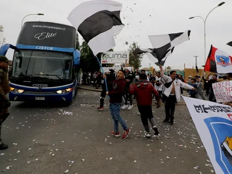 Apedrean bus de Colo Colo tras el triunfo ante Unión Española