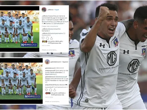 Celebración colocolina en Instagram