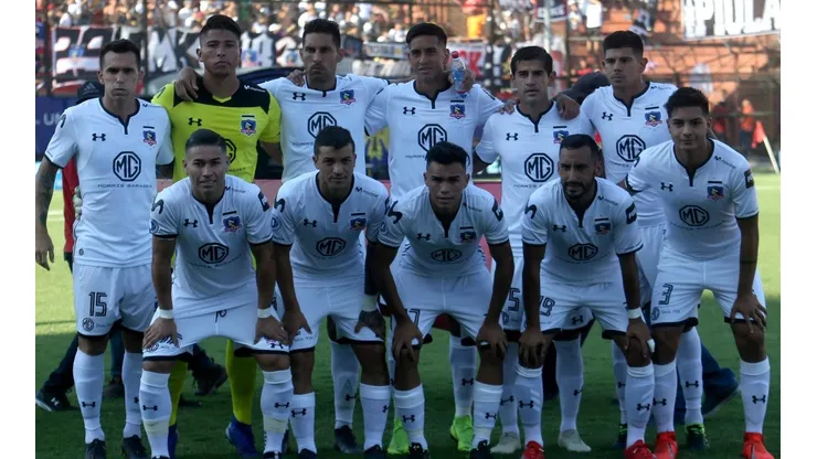 Formación de Colo Colo contra Unión Española