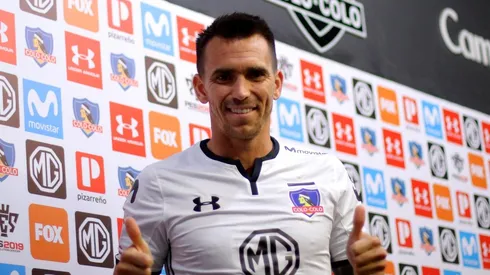 Pablo Mouche puede debutar esta tarde con Colo Colo.