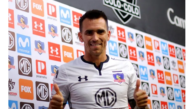 Pablo Mouche puede debutar esta tarde con Colo Colo.