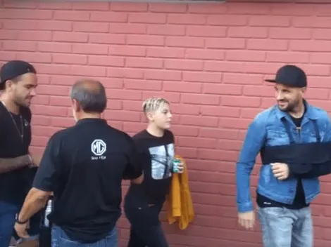 Los lesionados llegan a apoyar a Colo Colo