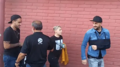 Zaldivia y Orión en Santa Laura