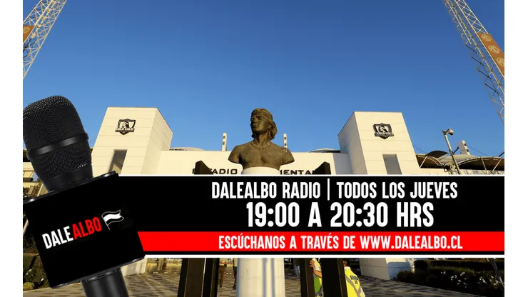 Todos los jueves de 19:00 a 20:30 hrs, la actualidad de Colo Colo se comenta en DaleAlbo Radio.