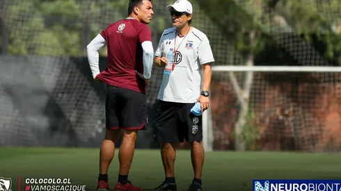 Mario Salas y Esteban Paredes