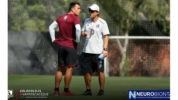 Mario Salas y Esteban Paredes