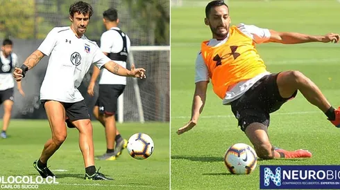 Jorge Valdivia y Ronald de la Fuente