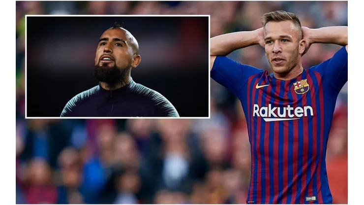 Arthur y Arturo Vidal