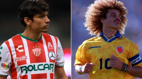 Matías Fernández y Carlos Valderrama