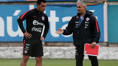 Esteban Paredes y Reinaldo Rueda