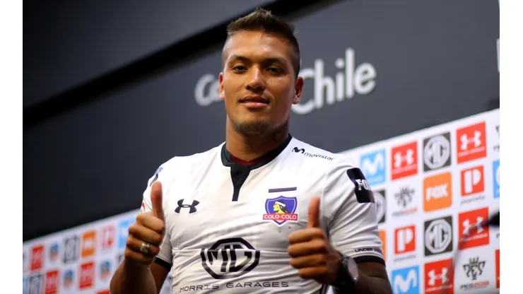 Javier Parraguez en Colo Colo