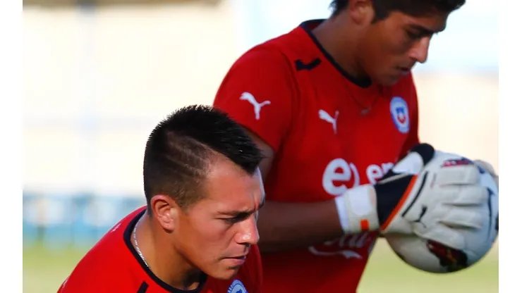 Darío Melo y Brayan Cortés en la selección sub 20.