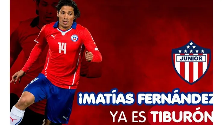 Matías Fernández en Junior