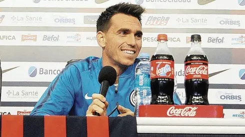 Pablo Mouche en San Lorenzo