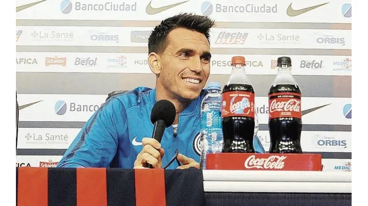 Pablo Mouche en San Lorenzo