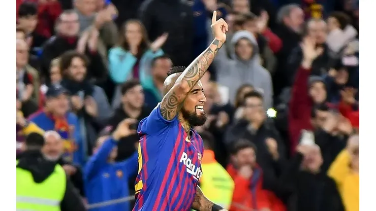 Arturo Vidal enfrentará al Madrid por la Copa del Rey