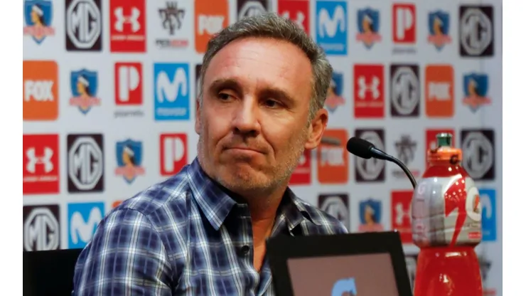 Marcelo Espina en la presentación de Ronald de la Fuente.