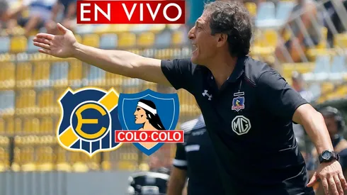 Mario Salas busca su primera victoria con Colo Colo.