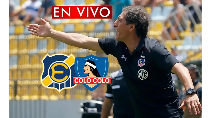 Mario Salas busca su primera victoria con Colo Colo.