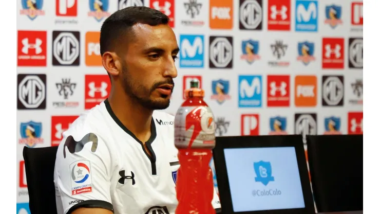 Ronald de la Fuente durante su presentación.