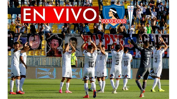 Colo Colo sale a la cancha para enfrentar a la UC.