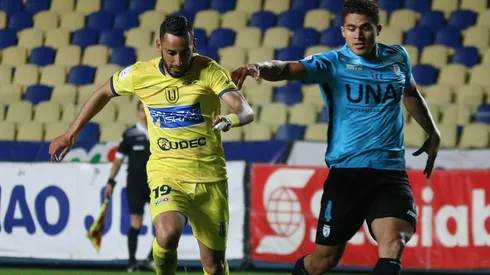 Ronald de la Fuente durante su paso por la Universidad de Concepción en el Campeonato Nacional 2018