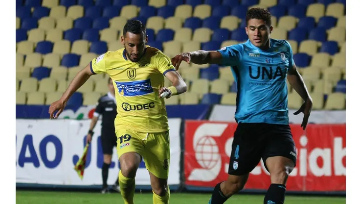 Ronald de la Fuente durante su paso por la Universidad de Concepción en el Campeonato Nacional 2018