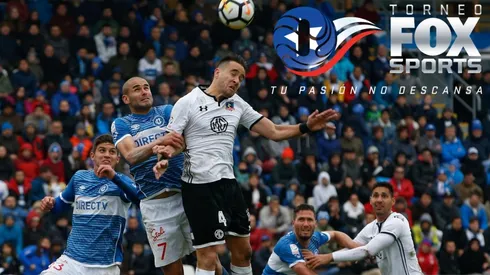 Colo Colo enfrentando a Universidad Católica
