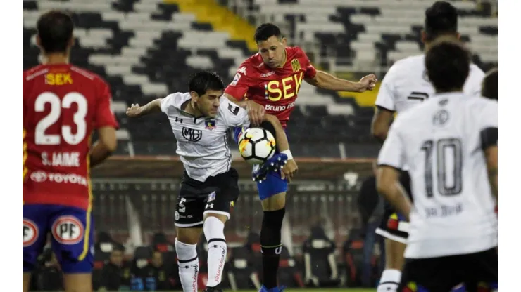 Colo Colo en su último duelo ante Unión Española
