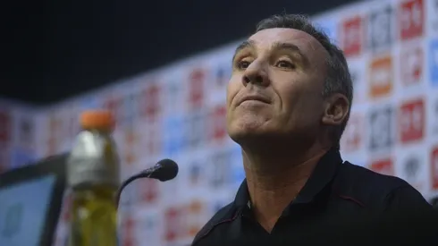 Marcelo Espina en conferencia de prensa