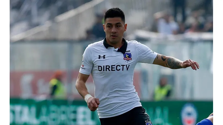 Claudio Baeza jugando por Colo Colo