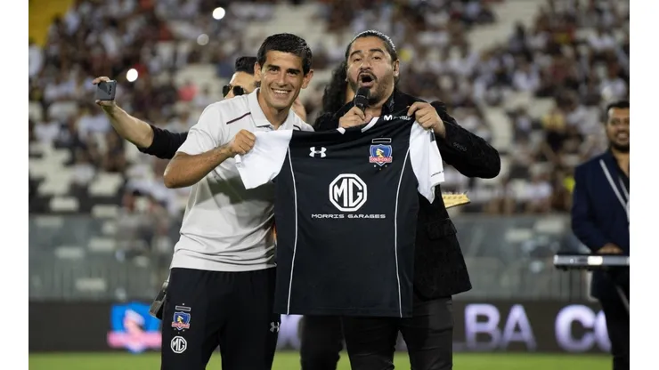 Julio Barroso junto a su primo, Ariel Puchetta