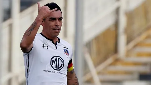 Esteban Paredes celebra y va por todo en su última temporada.