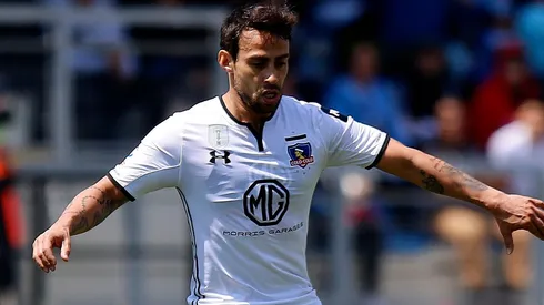 Jorge Valdivia jugando en el Teniente de Rancagua