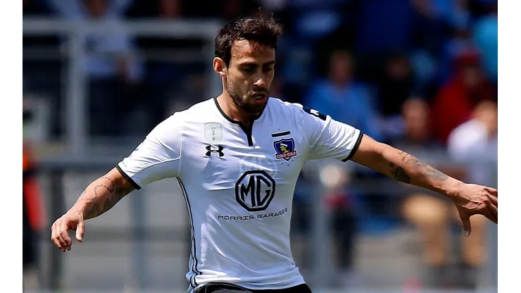 Jorge Valdivia jugando en el Teniente de Rancagua