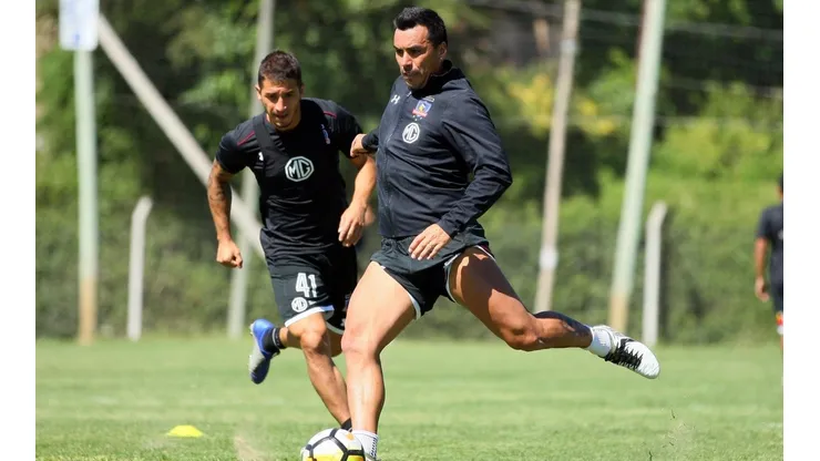 Esteban Paredes en la pretemporada